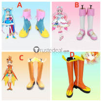 Hirogaru Sky! Pretty Cure Cure Sky Cure Prism Cure Wing Cosplay Shoes Boots