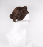 Star Wars Princess Leia Organa Padme Amidala Brown Styled Cosplay Wigs