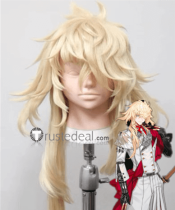 Touken Ranbu Ichimonji Norimune Blonde Styled Cosplay Wig