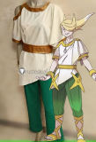 Pokemon Legends Arceus Volo White Green Cosplay Costume