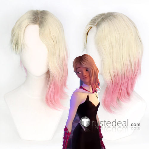 Spider-Man Across the Spider-Verse Gwen Stacy Cosplay Wig