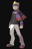 Pokemon Gym Leader Morty Cosplay Costume
