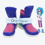 My Little Pony Equestria Girls Twilight Sparkle DJ Pon-3 Pinkie Pie Pink Purple Cosplay Boots Shoes