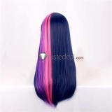 My Little Pony Friendship Is Magic Fluttershy Twilight Sparkle Purple Pink Cosplay Wig