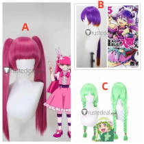 Welcome to Demon School! Iruma-kun Crocell Kerori Kuromu Demon Idol Barbatos Bachiko Clara Valac Styled Cosplay Wig