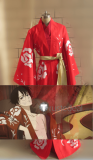 XxxHolic Watanuki Kimihiro Red Kimono Cosplay Costume