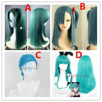 Dragon Ball Z Bulma Green Blue Cosplay Wigs