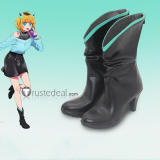 Oshi no Ko Their Idol's Children My Star Her Fans Ai Hoshino Mem-Cho Pink Black Cosplay Shoes Boots