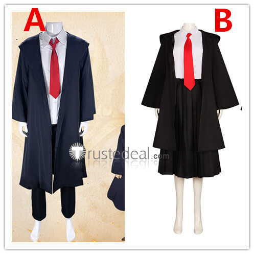 Mashle Magic and Muscles Mash Burnedead Lemon Irvine Blue Black Uniform Cosplay Costume