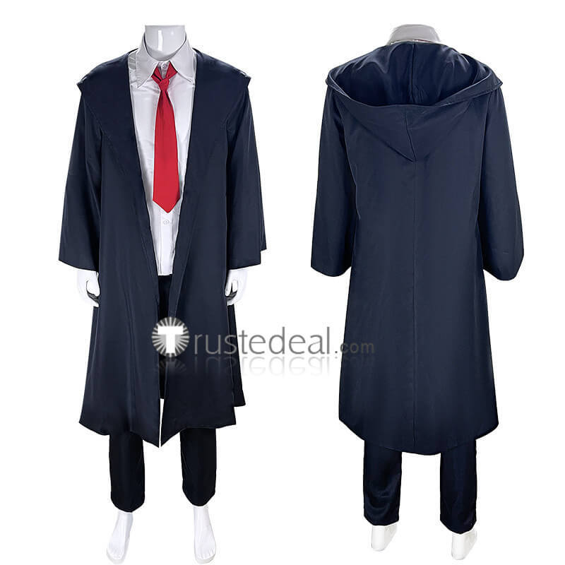 Costume Cosplay Mash Burnedead De Mashle:Magic And Muscles - Ensemble Complet Cape, Chemise, Pantalon, Cravate