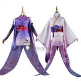 Genshin Impact Beelzebul Raiden Ei Shogun Baal Kimono Cosplay Costume