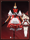 Genshin Impact Klee New Skin Blossoming Starlight Lolita Dress Cosplay Costume 2