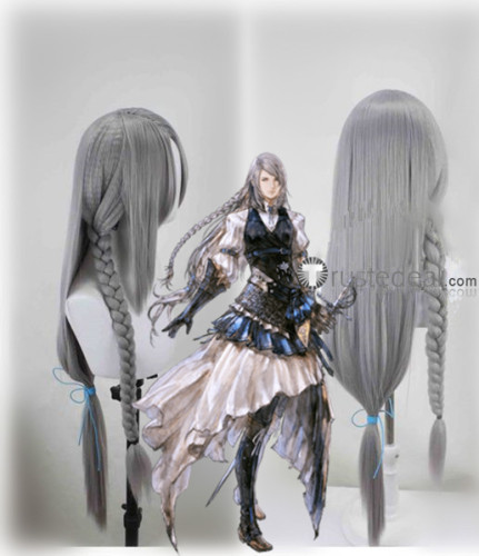 Final Fantasy XVI Jill Warrick Grey Styled Cosplay Wig