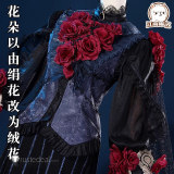 Jiangnan Identity V Psychologist Ada Mesmer Everlasting Night Patient Emil Luminary Goth Cosplay Costume