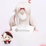 Genshin Impact Kaeya Sailwind Shadow Klee Blossoming Starlight New Skin Blonde Pink Blue Cosplay Wig