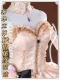 ChuShouMao Genshin Impact Traveler Lumine Hotaru Ying Fanart Doujin Party Gown Cosplay Costume