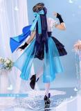 ChuShouMao Genshin Impact Scaramouche Kunikuzushi Wanderer Genderbend Fanart Cosplay Costume