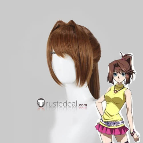 YuGiOh Anzu Mazaki Brown Styled Cosplay Wig