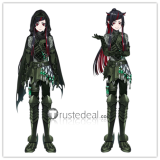 Disney Twisted-Wonderland Lilia Vanrouge Right General's Armor Cosplay Costume