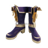 Vocaloid 4 Fukase V4 Flower Talk Gynoid Talk Red Purple Cosplay Shoes Boots
