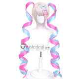 NEEDY GIRL OVERDOSE OMGkawaiiAngel Ame chan Kangel Pink Blue Black Ponytails Cosplay Wigs