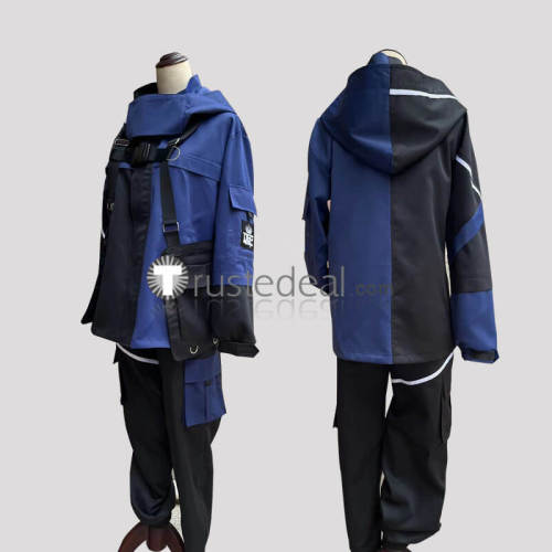 Kamen Rider Geats Ace Ukiyo Blue Jacket Pants Uniform Cosplay Costume 2
