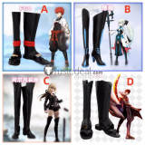 Fate Grand Order FGO Alter Saber Black Senji Muramasa Morgan Cosplay Shoes Boots