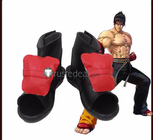 Tekken Lee Chaolan Ling Xiaoyu Jin Kazama Cosplay Shoes Boots