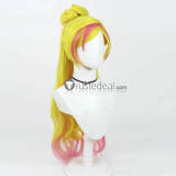 Go! Princess Hirogaru Sky! Pretty Cure Cure Flora Cure Wing Cure Prism Pink Yellow Orange Cosplay Wig