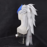 Monster Hunter Rise Azure Age Alpha Rathalos Female Armor White Silver Styled Cosplay Wig