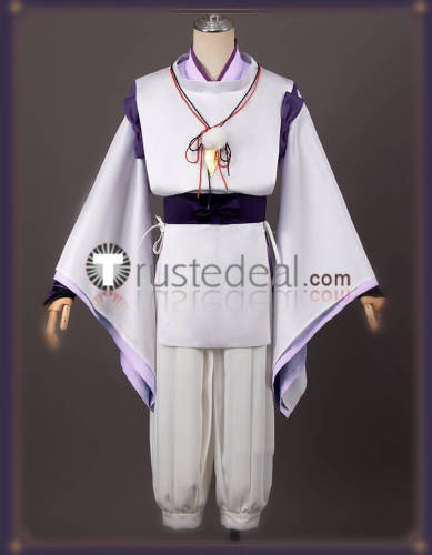 Genshin Impact Balladeer Scaramouche Kunikuzushi White Kimono Cosplay Costume