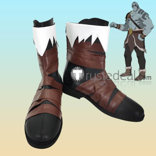 The legend of Vox Machina Percival de Rolo Percy Grog Strongjaw Scanlan Shorthalt Cosplay Boots Shoes