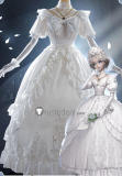 Identity V Bloody Queen Mary Promised Day White Gown Cosplay Costume