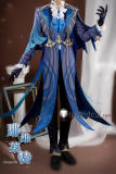 Genshin Impact Fontaine Chief Justice Neuvillette Cosplay Costume