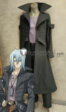 YuGiOh 5D's Kalin Kessler Kyosuke Kiryu Human Black Coat Cosplay Costume