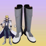 YuGiOh Jack Atlas Silver Cosplay Boots Shoes