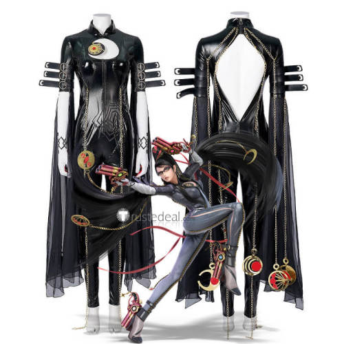 Bayonetta Bayonetta Black Suit Cosplay Custume