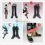 Genshin Impact Lyney Lynette Freminet Cosplay Shoes Boots