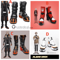 Vtuber Virtual YouTuber NIJISANJI Alban Knox New Outfit Fulgur Ovid Cosplay Shoes Boots