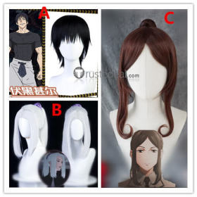 Jujutsu Kaisen Season 2 Mei Mei Toji Fushiguro Tsumiki Fushiguro Hajime Kashimo Ponytail Cosplay Wig