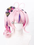 Vtuber Virtual YouTuber NIJISANJI Maria Marionette Tsukino Mito New Pink Black Cosplay Wig