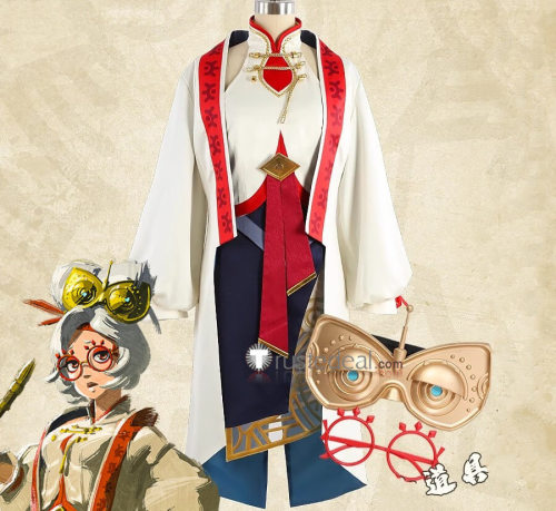 The Legend of Zelda Tears of the Kingdom Purah Cosplay Costume