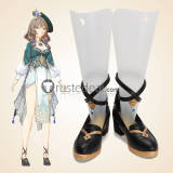 Genshin Impact Eula Beidou Alhaitham Lisa Second Blooming Cosplay Shoes Boots