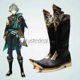 Genshin Impact Eula Beidou Alhaitham Lisa Second Blooming Cosplay Shoes Boots