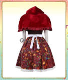 Tokyo Disneyland Duffy Delightful Autumn Woods Shelliemay Little Red Riding Hood Halloween Cosplay Costume