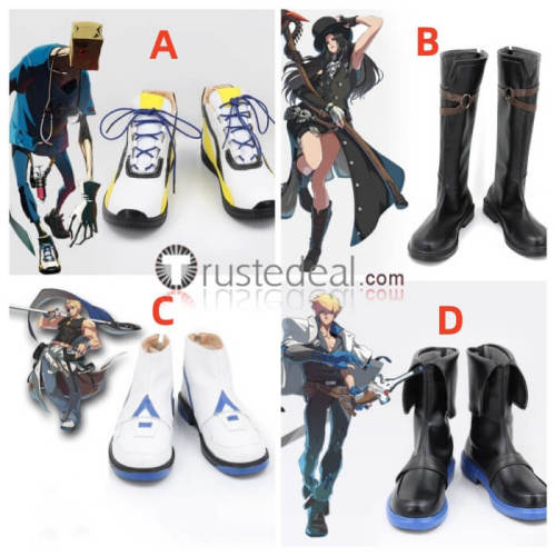 Guilty Gear -Strive-Bridget Blue Cosplay Shoes