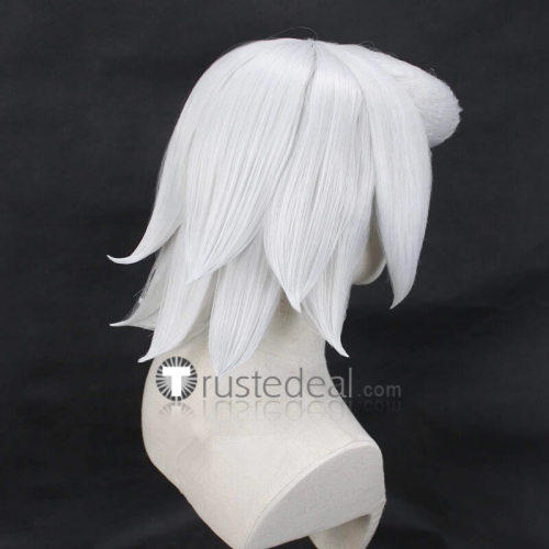 Murder Drones N Silver White Styled Cosplay Wig