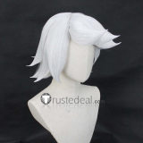 Murder Drones N Silver White Styled Cosplay Wig