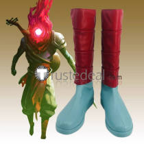 Dead Cells The Beheaded The Prisoner Red Cosplay Shoes Boots