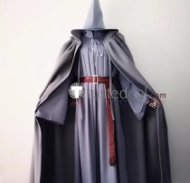 The Lord of the Ring Gandalf Halloween Wizard Grey Cosplay Costume